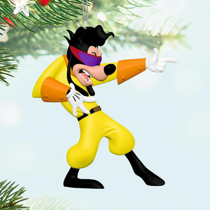 Hallmark - Adorno navideño de Recuerdo 2025, Disney A Goofy Movie MAX as Powerline, Regalos para Fans de Disney
