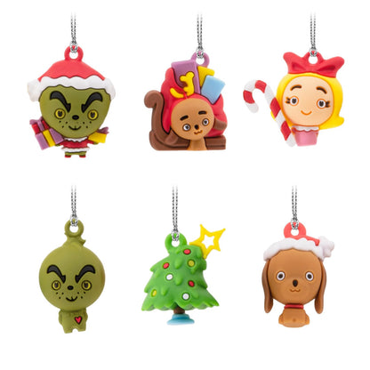Hallmark Dr. Seuss's How The Grinch robó la Navidad Mini Adornos de Navidad, irrompibles, Juego de 6, Regalos de película de Navidad