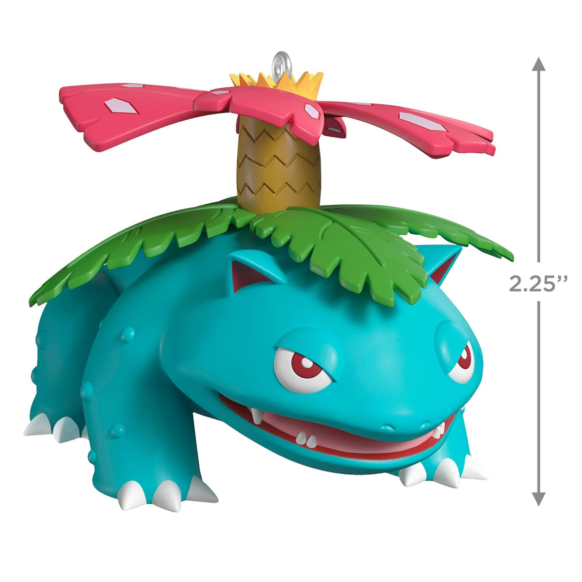 Hallmark - Adorno navideño de Recuerdo 2025, Pokémon Venusaur, Regalos para fanáticos de Pokémon