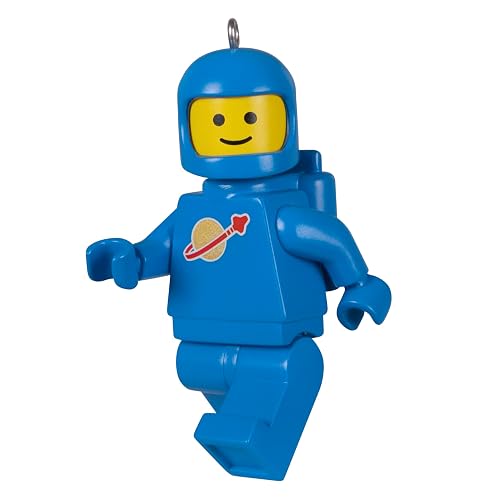 Hallmark - Astronauta LEGO Minifigure, Adorno de Navidad, Regalo de Pasatiempos