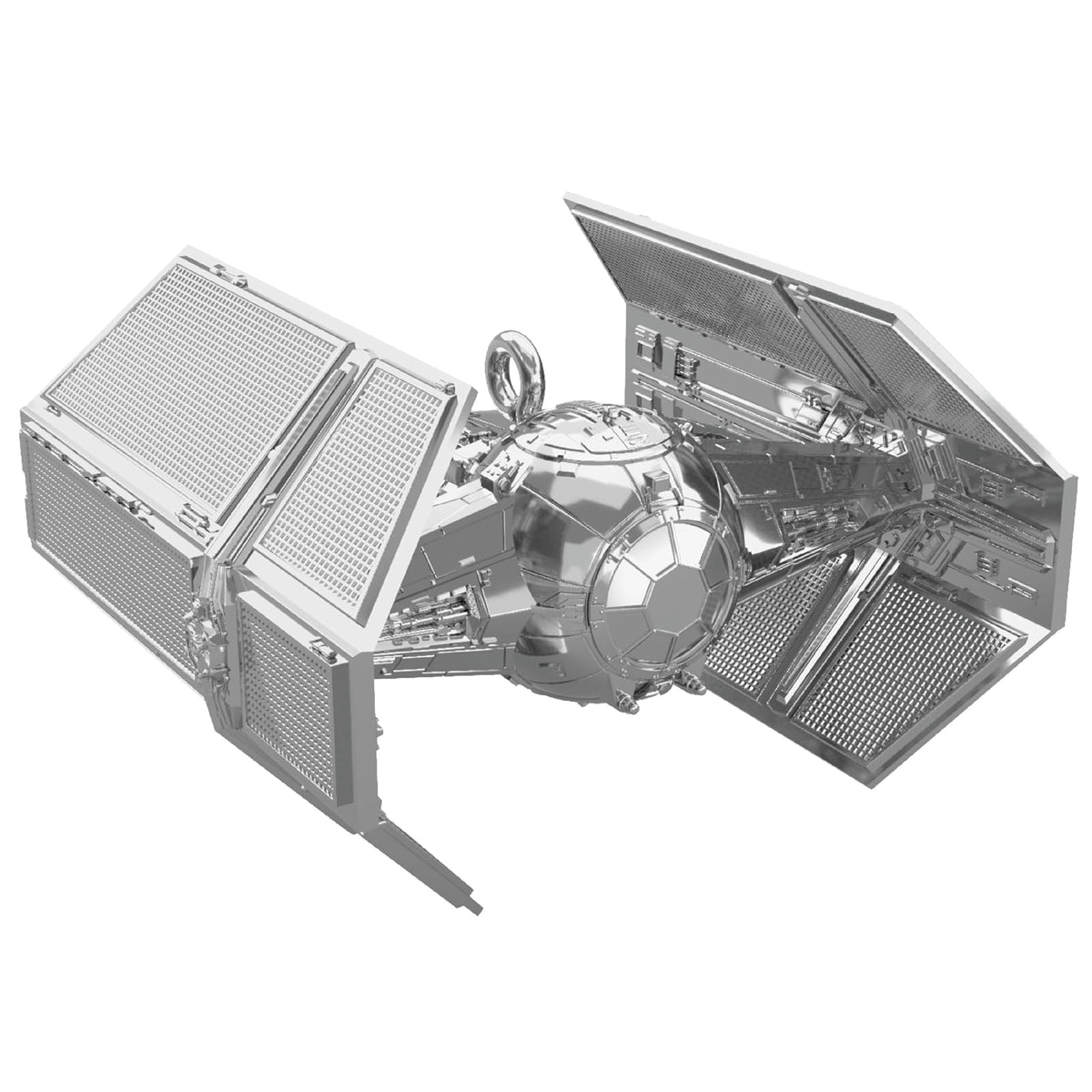 Hallmark - Mini Adorno de Navidad de 0.75 Pulgadas 2025, Star Wars Darth Vader's Tie Fighter, Regalos para Fans de Star Wars