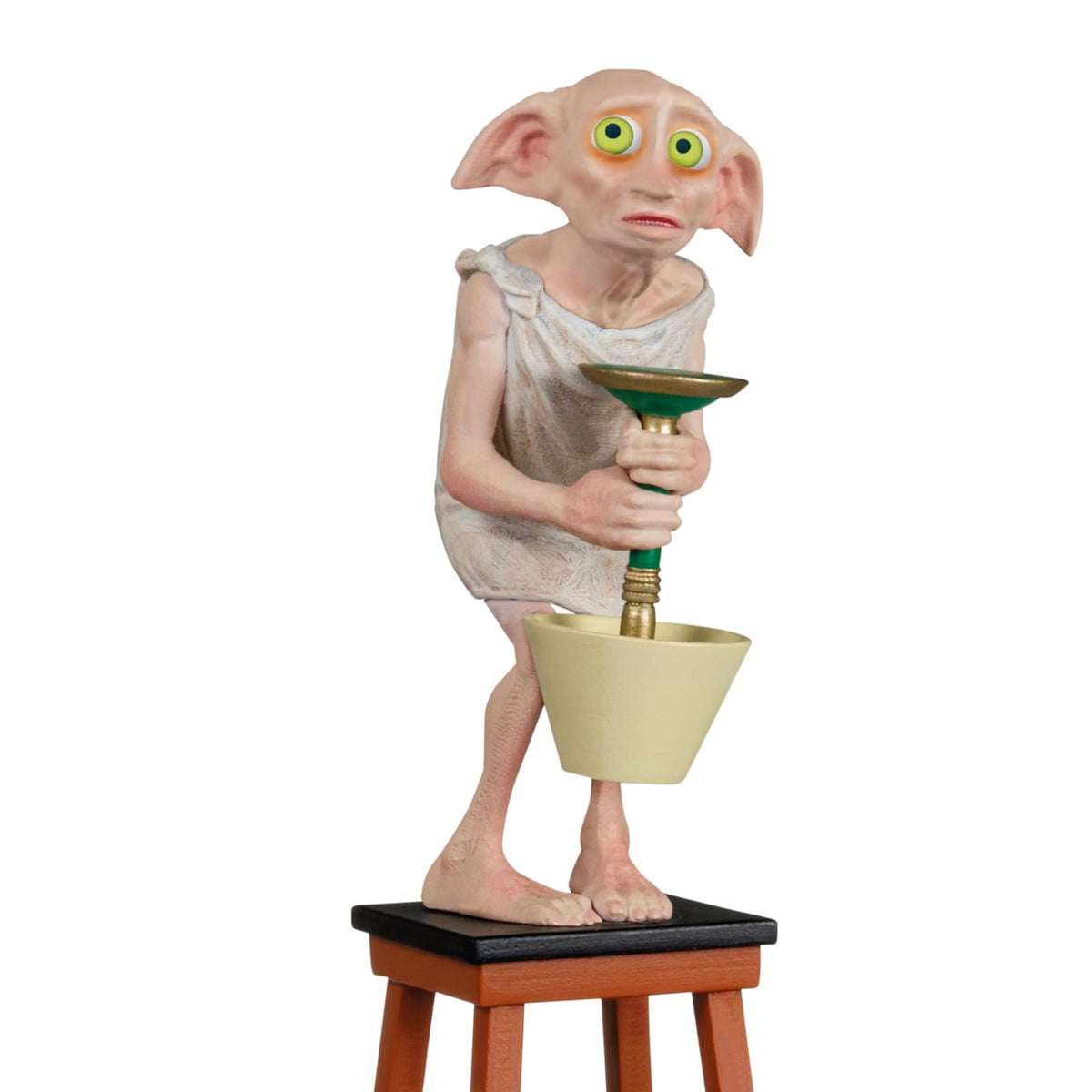 Hallmark - Adorno navideño de Recuerdo de Harry Potter y la colección de la Cámara de los Secretos Dobby con luz y Sonido, Regalos para los Fans de Harry Potter
